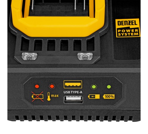 Устройство зарядное для аккумуляторов BCH-20-4.5, Li-Ion, 20 В, 4,5 А// Denzel