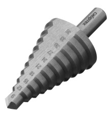 Сверло ступенчатое по металлу, 9-12-15-18-21-24-27-30-33-36 мм, 4241 Сибртех