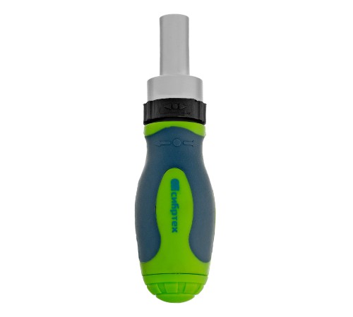 Отвертка ревер. + биты, 41 пред., PH+PZ+SL+H+T, CrV, 2к рукоятка Сибртех