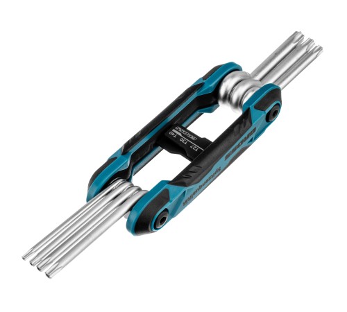 Набор ключей имбусовых Tamper-Torx , складные, 8 шт, CrV Gross Набор ключей имбусовых Tamper-Torx , складные, 8 шт, CrV Gross