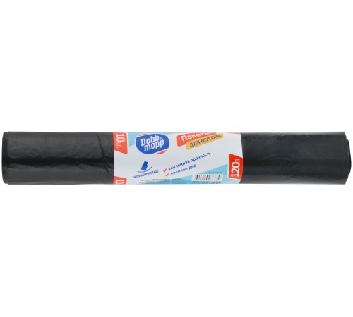 Пакеты 2-х слойные для строительного мусора, 10 шт./уп., 120 л DOBB & MOPP
