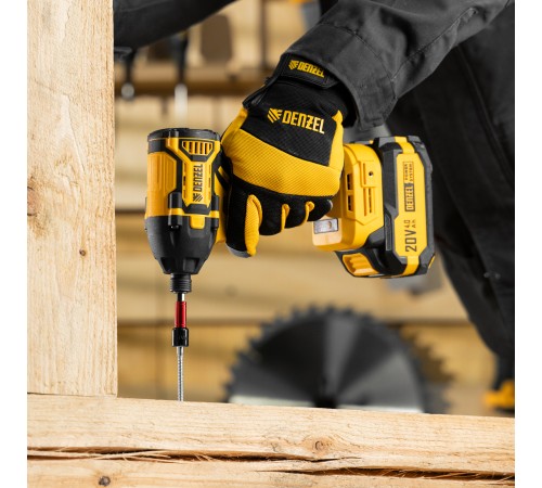 Винтоверт ударный аккумуляторный бесщет. CIDH-BL-20-270, Li-Ion, 20 В// Denzel