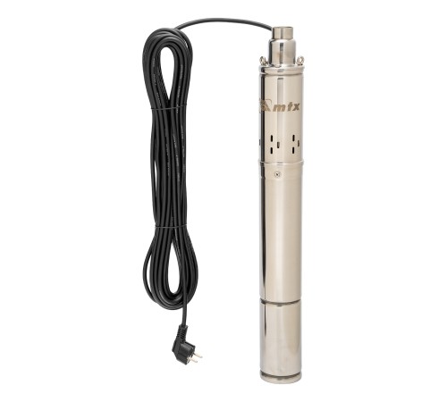 Скважинный насос DW-3-65S, винтовой, диаметр 3", 700 Вт, напор 65 м, 1800 л/ч MTX