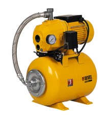 Насосная станция эжекторная PSD800C, 800 Вт, 2400 л/ч, ресивер 24 л, всасывание 20 м Denzel