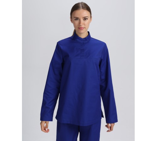 Костюм женский ХАССП-Стандарт NEW (тк.Смесовая,160), васильковый