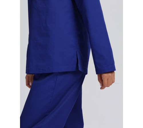 Костюм женский ХАССП-Стандарт NEW (тк.Смесовая,160), васильковый