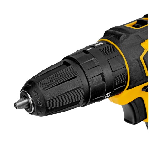 Дрель-шуруповерт аккумуляторная ударная CID-18-0, Li-Ion, 18 В Denzel