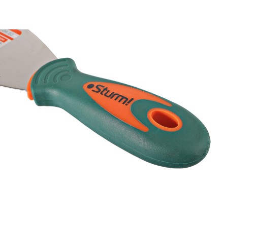 Шпательная лопатка 60 мм, 2-х компонентная рукоятка Sturm! Шпательная лопатка 60 мм, 2-х компонентная рукоятка Sturm!