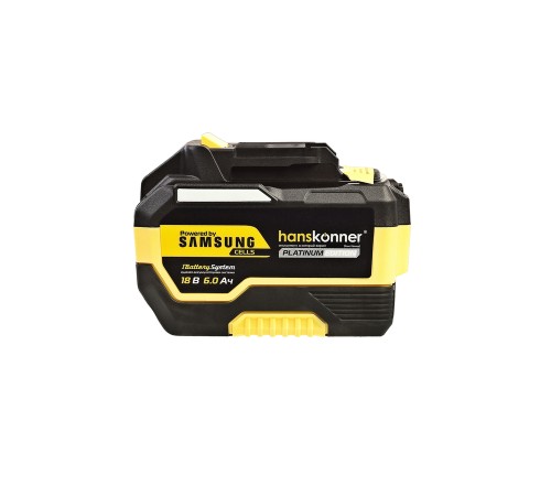 HBP2006PRO аккумулятор Hanskonner 18 В, 1BatterySystem, 6.0 Ач HBP2006PRO аккумулятор Hanskonner 18 В, 1BatterySystem, 6.0 Ач