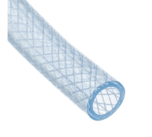 Шланг поливочный прозрачный армированный 3-х слойный, 1/2