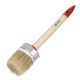 Кисть круглая, Профи №16 (55 мм), натуральная щетина, деревянная ручка MTX
