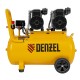 Компрессор безмасл. малошумный DLP -3000/50, 3 кВт, 2х1,5 кВт,50 л, 2850 об/мин,500 л/мин Denzel
