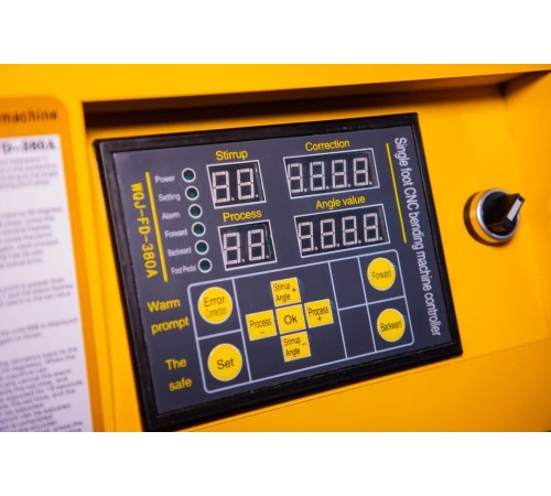 Станок для гибки арматуры TOR GW40С 40/32мм 3кВт с ЧПУ (Z) Станок для гибки арматуры TOR GW40С 40/32мм 3кВт с ЧПУ (Z)