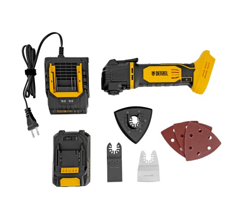 Инструмент многофункциональный аккумуляторный CMTH-20, Li-Ion, 20 В// Denzel