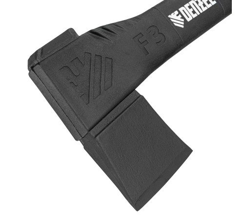 Топор-колун, F3, 640 гр, двухкомпонентная рукоятка, 320 мм// Denzel