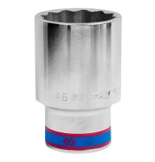 Головка торцевая глубокая двенадцатигранная 3/4", 46 мм KING TONY 623046M