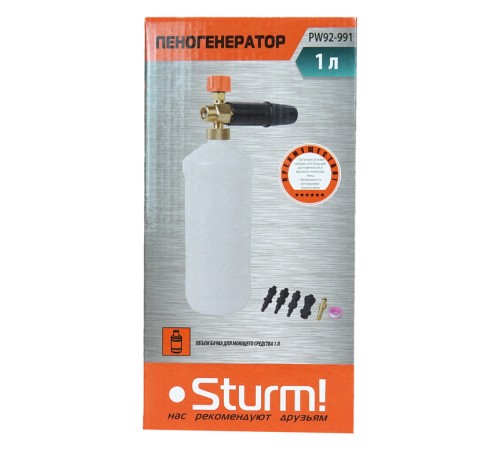 Пеногенератор для моек Sturm! PW92-991 Пеногенератор для моек Sturm! PW92-991