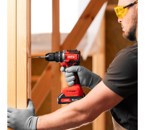Дрель-шуруповерт аккумуляторная ударная бесщет. CIDS-BL-20, Li-Ion, 20 В// MTX