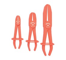 Зажимы для шлангов пластиковые 15-60 мм, 3 предмета KING TONY 9AF113