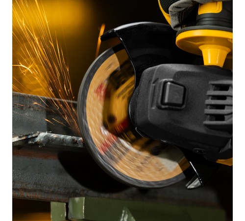 Круг шлифовальный по металлу, 115 х 6,0 х 22,2 мм, A24QBF// Denzel