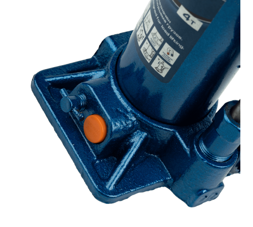 Домкрат гидравлический бутылочный, 4 т, H подъема 195-380 мм, в пластиковом кейсе Stels