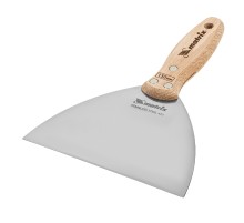 Шпательная лопатка из нержавеющей стали, 150 мм, буковая рукоятка, EFP Matrix