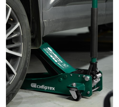 Домкрат подкатной гидравлический 3т 85-490 мм, 50850