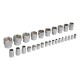 Набор инструментов, 1/2", 1/4", CrV, пластиковый кейс 98 предметов Stels