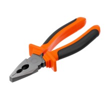 Плоскогубцы комбинированные Comfort, 200 мм, шлифованные, двухкомпонентные рукоятки Sparta