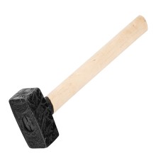 Кувалда, 4000 г, литая голова, деревянная рукоятка  Произведено в РФ