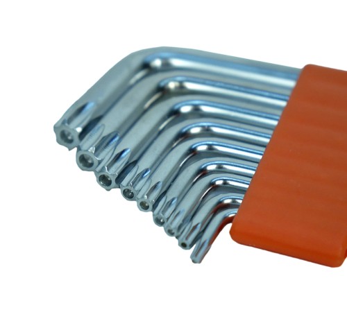 Набор ключей TORX, 9шт, T10-T50, CrV, Sturm! Набор ключей TORX, 9шт, T10-T50, CrV, Sturm!