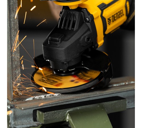 Круг шлифовальный по металлу, 115 х 6,0 х 22,2 мм, A24QBF// Denzel