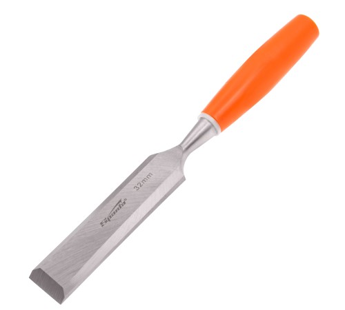Стамеска, 32 мм, плоская, пластиковая рукоятка Sparta
