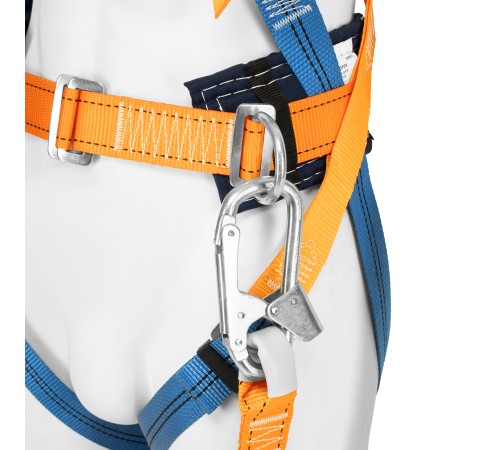 Удерживающая привязь УП IIЖ,с наплечными и набедренными лямками,А-строп из синтетической ленты Сибртех