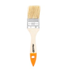 Кисть плоская Slimline 1.5" (38 мм) натуральная щетина, деревянная ручка Sparta