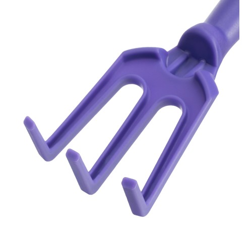 Рыхлитель 3 - зубый, 75 х 250 мм, пластиковый, гелевая рукоятка, Nylon Soft, Palisad