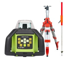 Комплект: ротационный нивелир RGK SP-610G + штатив RGK SH-170 рейка RGK LR-2