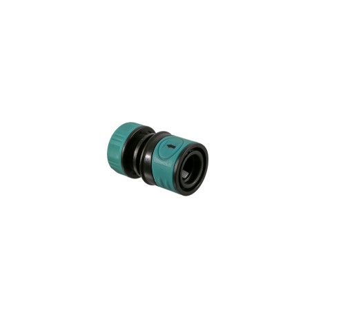 Быстросъёмный соединитель для шланга 1/2&quot, с аквастопом, покрытие TPR Sturm! Быстросъёмный соединитель для шланга 1/2&quot, с аквастопом, покрытие TPR Sturm!