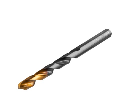 Сверло по металлу, 7,5 мм, HSS-Tin, Golden Tip, 8 шт. Denzel Сверло по металлу, 7,5 мм, HSS-Tin, Golden Tip, 8 шт. Denzel