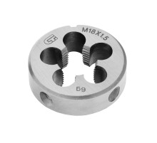 Плашка М18 х 1.5 мм Сибртех