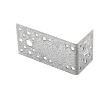 Крепежный уголок ассимичный 1.7 мм, KUAS 130x50 х 65 мм Сибртех