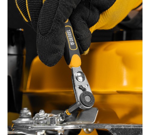 Бита HEX 3х50, сталь S2, шестигранный профиль, 10 шт. Е 6,3 Denzel