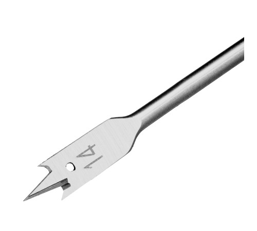 Сверло по дереву перовое удлиненное, 14 х 300 мм, шестигранный хвостовик Matrix