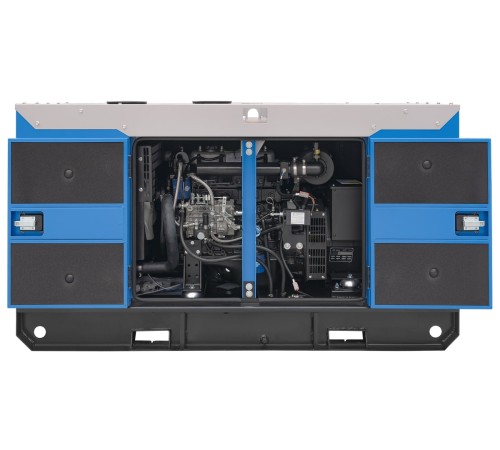 Дизельный генератор ТСС АД-12С-Т400-1РКМ5 в шумозащитном кожухе