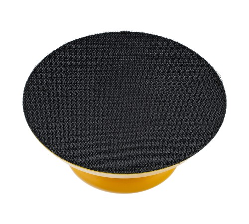 Брусок для шлифования, круглый, 125 мм, с "липучкой"// Denzel