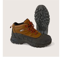 Ботинки утеплённые ЖУК прорезиненная защита (арт.2101ПК), коричневый