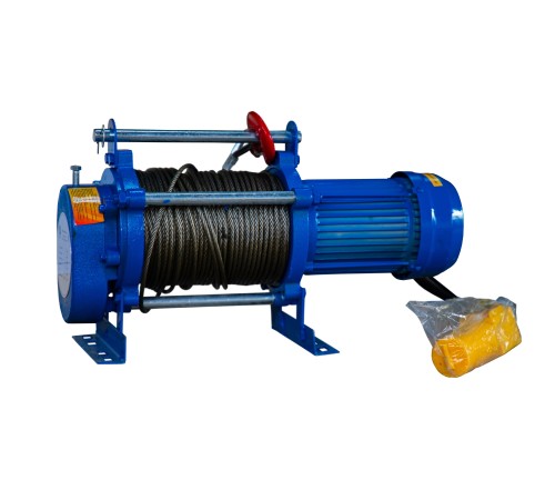 Лебедка TOR ЛЭК-500 E21 (KCD) 500/1000 кг 220 В с канатом 100/50 м (T)