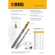 Сверло спиральное по металлу 9 x 125 мм, Р6М5, Golden Tip  Denzel