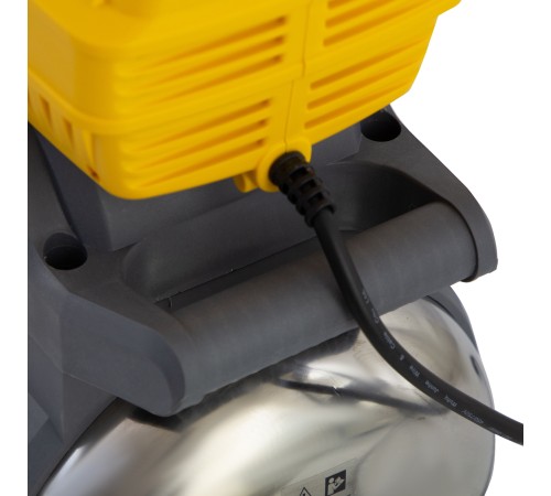 Насосная станция PSХ950X, Х-Pro, 950 Вт, 3300 л/ч, ресивер 24 л, подъем 38 м, нержавейка Denzel