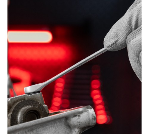 Набор ключей комбинированных, 6-22 мм, 12 шт, CrV, матовый хром Matrix